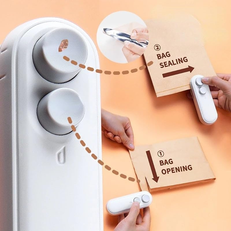 Mini Bag Sealer, USB-C Rechargeable