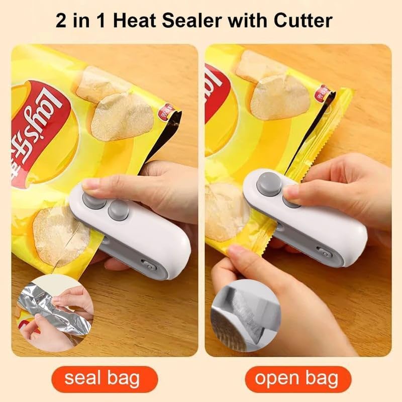 Mini Bag Sealer, USB-C Rechargeable