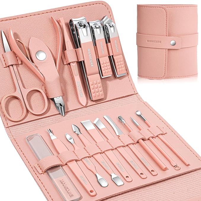 Manicure Professional Nail Clippers Set-16pcs