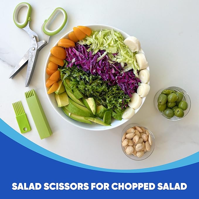 5 Blade Kitchen Salad Scissors 5 Blade Kitchen Salad Scissors 5 Blade Kitchen Salad Scissors 1 / 4 5 Blade Kitchen Salad Scissors