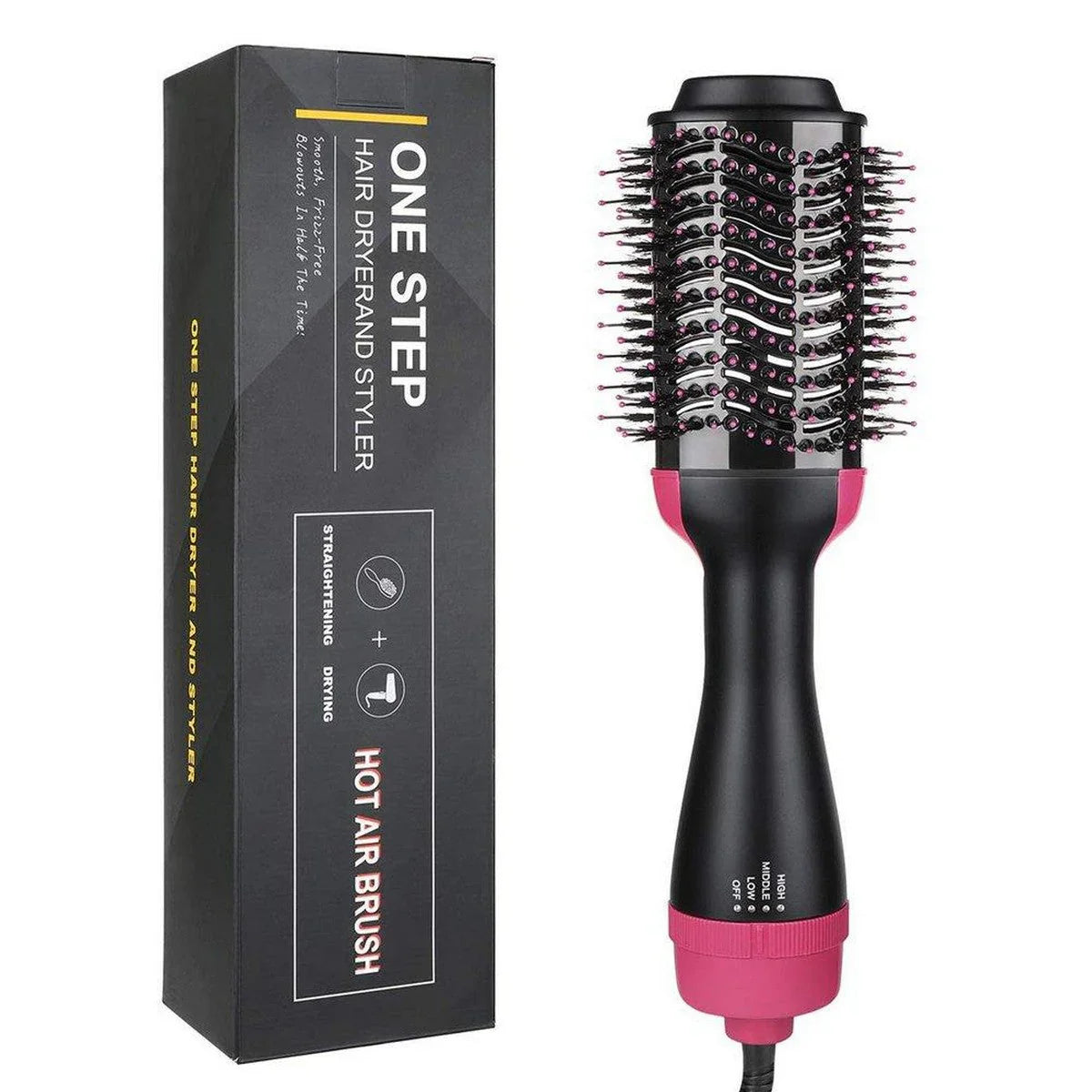 One-Step Hot Air Blow Hair Dryer Brush-2.4 Inch