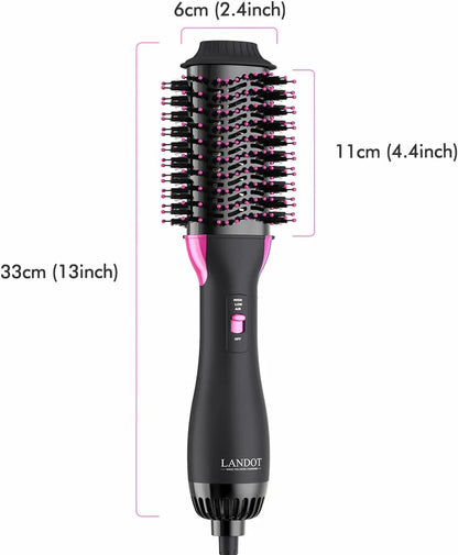 One-Step Hot Air Blow Hair Dryer Brush-2.4 Inch