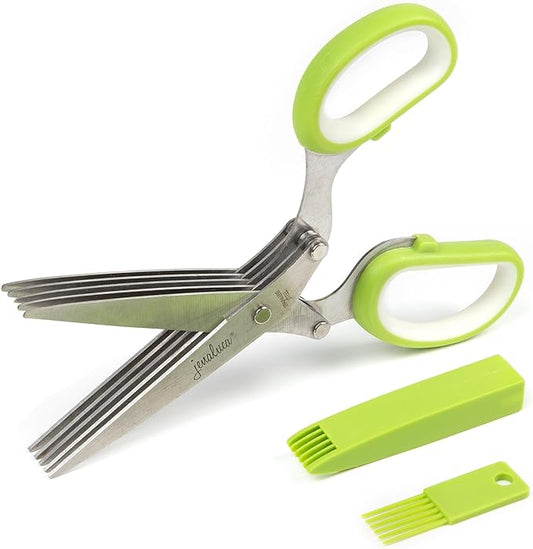 5 Blade Kitchen Salad Scissors 5 Blade Kitchen Salad Scissors 5 Blade Kitchen Salad Scissors 1 / 4 5 Blade Kitchen Salad Scissors