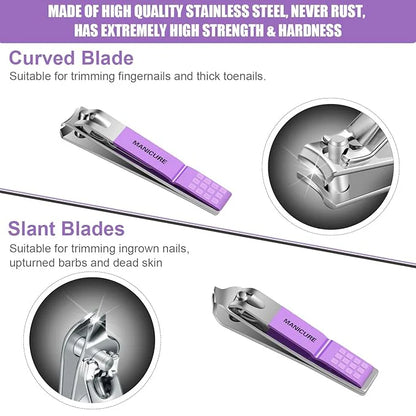 Manicure Professional Nail Clippers Set-16pcs