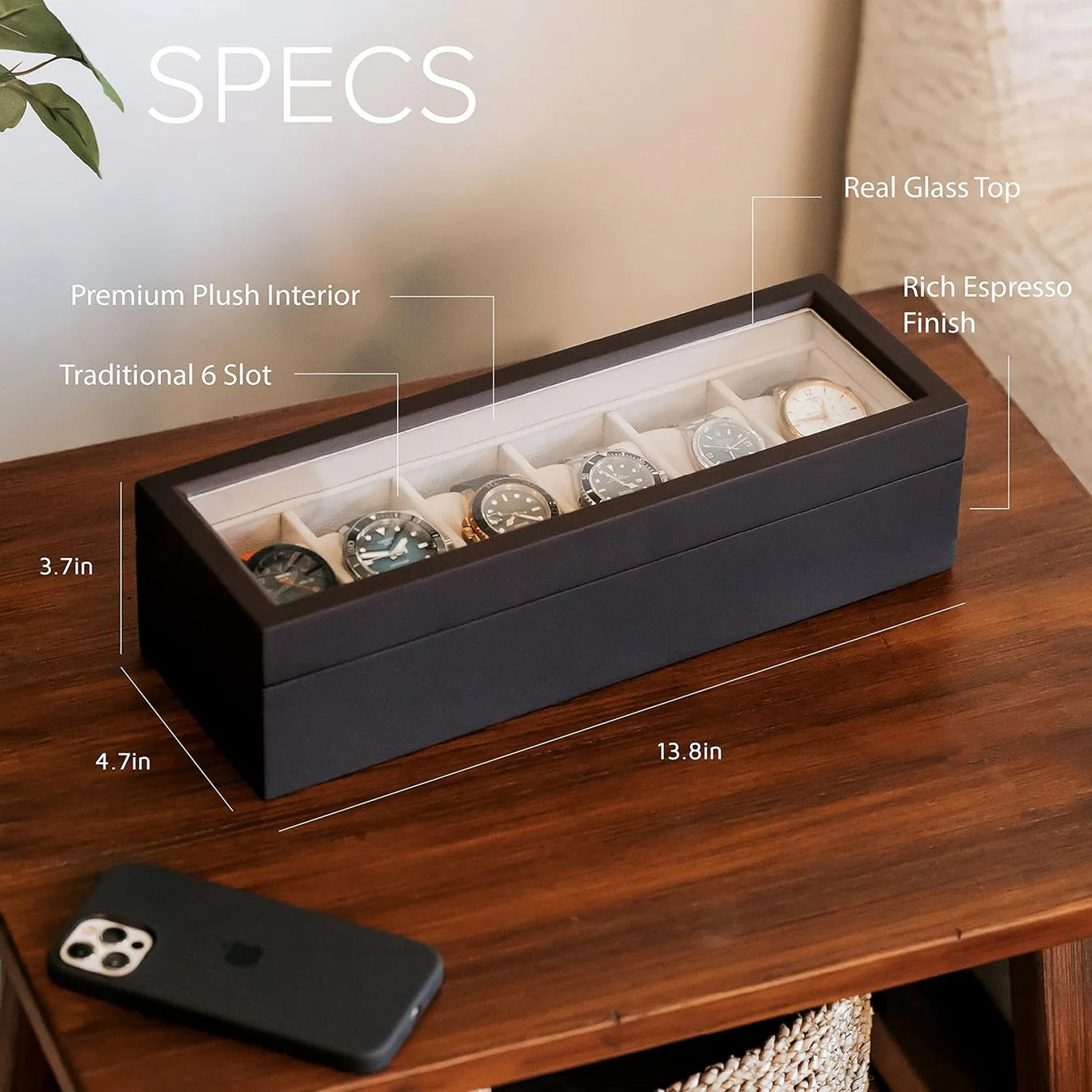 watch organizer box
