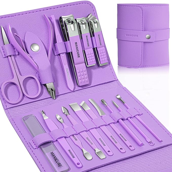 Manicure Professional Nail Clippers Set-16pcs