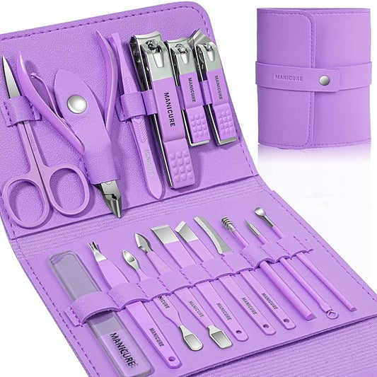 Manicure Professional Nail Clippers Set-16pcs