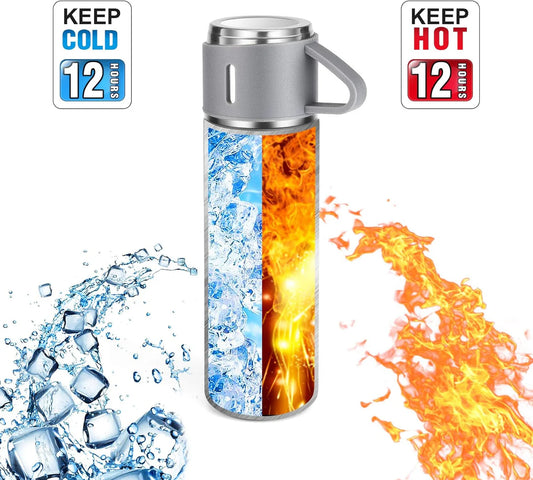 Stainless Steel Thermo - Vacuum Insulated with Cup
