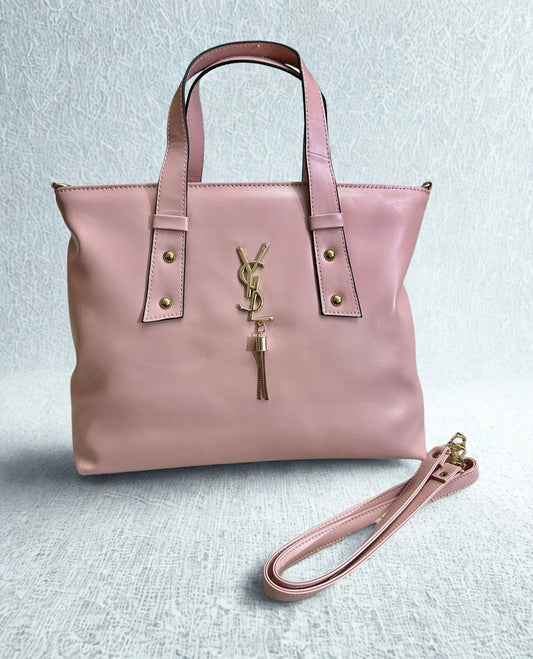 branded Leather Tote Bag - Ladies Bags