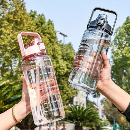 Clear Plastic Water Bottle For Indoor & Outdoor 2000ml