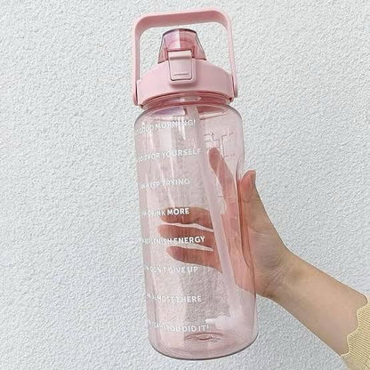 Clear Plastic Water Bottle For Indoor & Outdoor 2000ml
