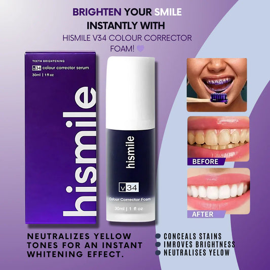 Hismile - Tooth Stain Concealer - Teeth Whitening Booster